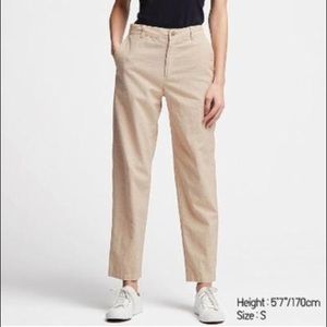 Uniqlo Women’s Relaxed Cotton Linen Pants, S